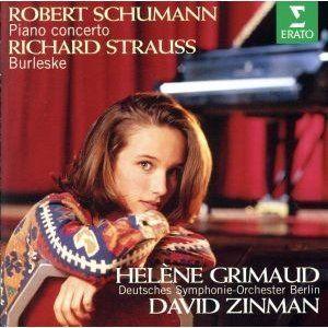 グリモー　シューマン：ピアノ協奏曲／Ｒシュトラウス：ブルレスケ　中古クラシックCD