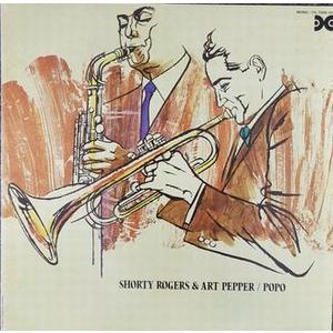 SHORTY ROGERS &amp; ART PEPPER  POPO  YS-7095-DU  中古ジャ...
