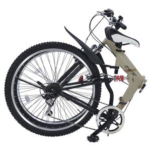 自転車 折りたたみ自転車 マイパラス 26イン...の詳細画像3