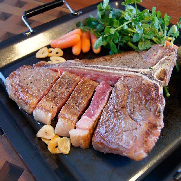 牛肉 Tボーン 2cmカット 450-550g 骨付き肉 チョイス アメリカ産 牛 骨付き ステーキ...