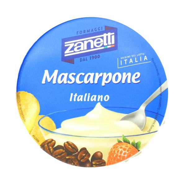 フレッシュ チーズ マスカルポーネ 500g イタリア産 Zanetti社製　ザネッティ 毎週水・金...