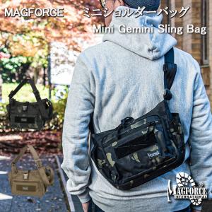 ショルダーバッグ メンズ ミニショルダー サイドバッグ タクティカル ミリタリー MAGFORCE マグフォース Mini Gemini Sling Bag｜otokonokodawari