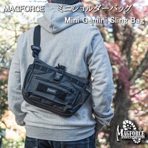 ショルダーバッグ メンズ ミニショルダー ワンショルダー タクティカル ミリタリー MAGFORCE マグフォース Mini Gemini Sling Bag