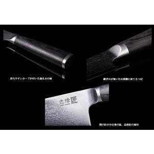 関の刃物 志津刃物 33層ダマスカス ペティナ...の詳細画像2