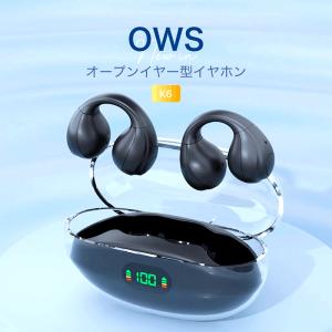 最新 ワイヤレスイヤホン イヤーカフ型 耳を塞...の詳細画像1
