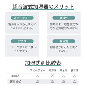 【クーポンで3222円】加湿器 超音波式 卓上...の詳細画像2