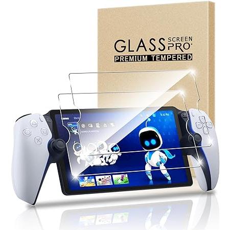 2枚セット　playstation portal ガラスフィルム　強化ガラス、硬度9H　PS5