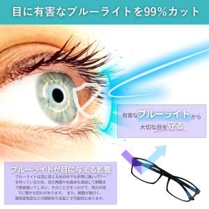 5種類の中から選択 ブルーライトカットメガネ ...の詳細画像2