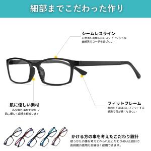 5種類の中から選択 ブルーライトカットメガネ ...の詳細画像3