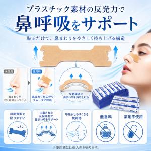 150枚 鼻腔拡張テープ 【MサイズLサイズ ...の詳細画像2