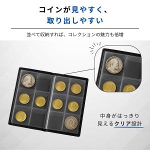 大型コイン60枚収納 ポケット コインアルバム...の詳細画像3