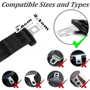シートベルト延長バックル 【30cm】汎用ベル...の詳細画像4