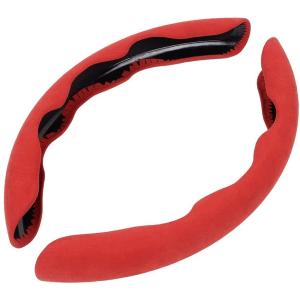 ハンドルカバー 車用 ステアリングカバー 汎用 普通車 おしゃれ 汚れ防止 滑り防止 オールシーズン対応