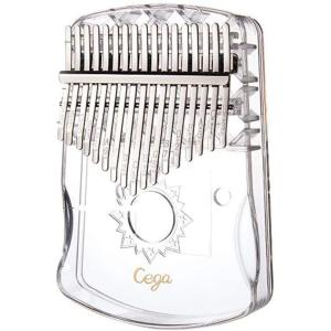 カリンバ 17キー 透明 親指ピアノ kalimba C調 楽器 アクリル