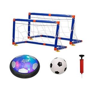 エアーサッカー ホバーサッカー ゴール付き 充電式 室内ゲーム ボールセット