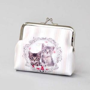 がま口 カメオCATS 小銭入れ 猫 ネコ キャット パース