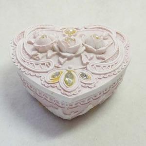 ハート形ジュエリーボックス (ピンク) かわいい、リフォーム