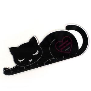 おすましプーちゃん 猫型ダイカット定規 10cm ネコ キャットの商品画像