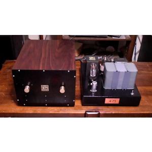 真空管式　プリアンプ　ファインメットトランス式アッテネーター　300Bの定電圧回路の採用