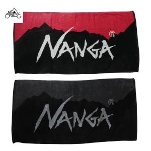 NANGA NANGA LOGO BATH TOWEL N13N ナンガ【セール価格品は返品・交換不可】｜otonagarage