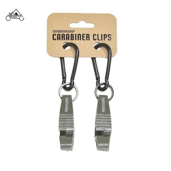 50/50workshop CARABINER CLIP OLIVE TR025-5WS-4282 ...