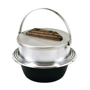 UNIFLAME ユニフレーム キャンプ羽釜 3合炊き+羽釜袋3合 2点