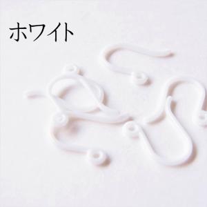 樹脂ピアスパーツ 1ペア(2個)ゴールド/クリ...の詳細画像5