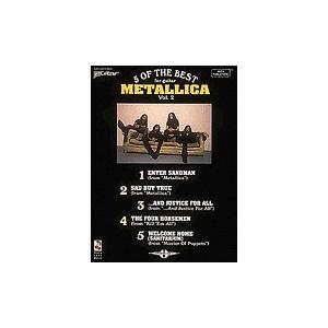 取寄　楽譜　5 of the Best/Vol. 2 | メタリカ | Metallica 　曲集・...