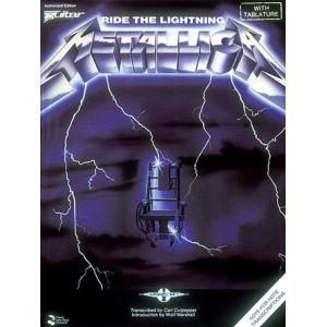 取寄　楽譜　Ride the Lightning | メタリカ | Metallica 　曲集・ギタ...