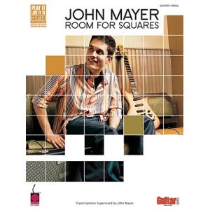 取寄　楽譜　Room For Squares (Transcriptions Supervised by John Mayer) | ジョン・メイヤー　曲集・ギター譜｜otorakuya