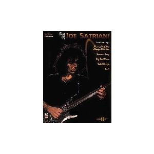 取寄　楽譜　The Best Of Joe Satriani | ジョー・サトリアーニ　曲集・ギター...