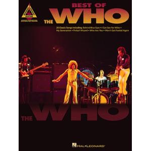 取寄　楽譜　Best Of The Who | ザ・フー　曲集・Guitar採譜版・タブ譜