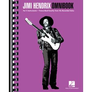 取寄　楽譜　Jimi Hendrix Omnibook for C Instruments | ジミ・ヘンドリックス　採譜版 (耳コピー)｜otorakuya