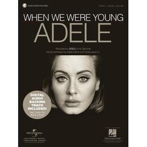 取寄　楽譜　When We Were Young | アデル | Adele 　ピース