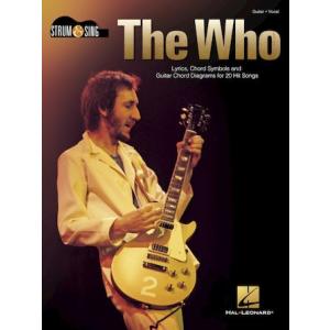 取寄　楽譜　The Who   Strum &amp; Sing Guitar | ザ・フー　曲集・ギター譜