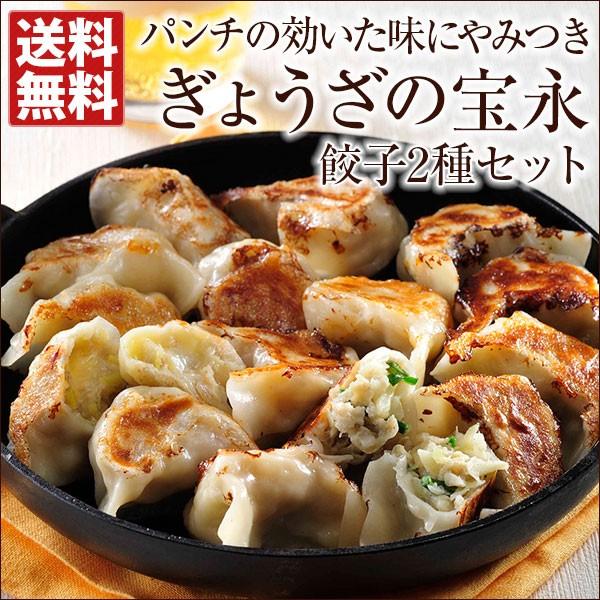 ぎょうざの宝永 餃子2種セット 55個 送料無料 餃子20個×2 チーズ餃子15個 中華 めざましど...