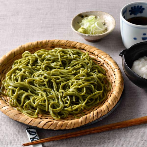 浅草むぎとろ とろろ茶そば6食セット 父の日 母の日 茶そば そば 蕎麦 茶蕎麦 とろろ そば 詰め...