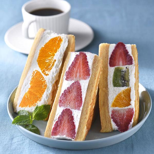 旬果バウムサンド3種 村田屋 バームクーヘン フルーツサンド スイーツ 洋菓子 果物 フルーツ デザ...
