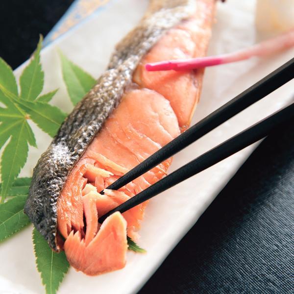 塩引き鮭切身 7切れセット 秋鮭 サーモン 父の日 母の日 御歳暮ギフト