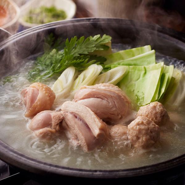 博多華味鳥 水たきセット(約6〜7人前) 水たき料亭 郷土料理 水炊き お鍋 ナベ 料理 九州 博多...