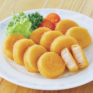 レンジで楽ちん！さくふわホタかまフライ 50個入り（850g） ホタテ 風味 かまぼこ フライ さくふわ すけとうだら ホタテエキス さっぱり 塩味
