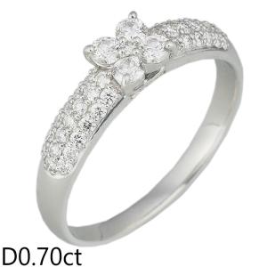 音羽屋□ ダイヤモンド/0.45ct K18YG デザイン リング 13号 仕上済 