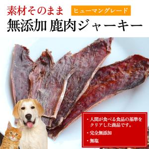 無添加 国産 ペット用鹿肉ジャーキー（30g） 犬・猫用 おやつ ネコポス｜otr-ishinomaki