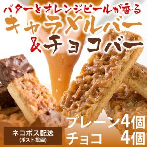 キャラメルバー（プレーン4本+チョコ4本）常温 ネコポス