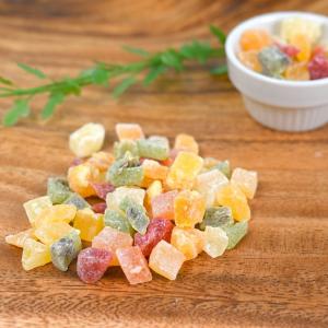 6種のミックスドライフルーツ 500g フルーツキューブ お試し ポイント消化