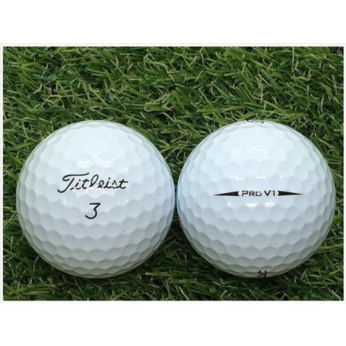 タイトリスト Titleist PROV1 2017年モデル ホワイト Ｂ級 ロストボール 中古 ゴ...