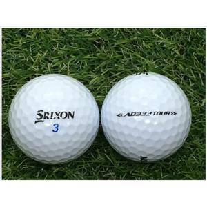 スリクソン SRIXON AD333 TOUR 2018年モデル ホワイト Ｍ級 ロストボール 中古 ゴルフボール 1球バラ売り｜ottamage