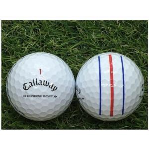 キャロウェイ Callaway CHROME SOFT 2022年モデル トリプルトラック ホワイト B級 ロストボール 中古 ゴルフボール 1球バラ売り