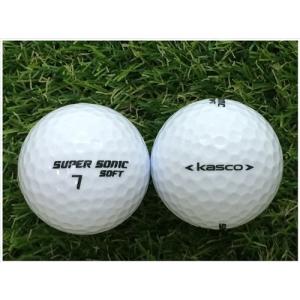 キャスコ KASCO SUPER SONIC SOFT 2018年モデル ホワイト Ｓ級 ロストボール 中古 ゴルフボール 1球バラ売り｜ottamage