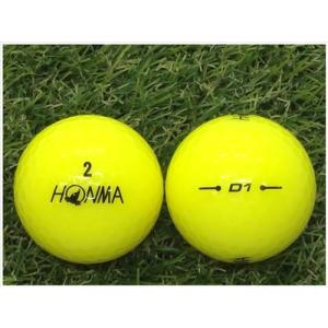 本間ゴルフ ホンマ HONMA D1 2020年モデル イエロー Ｂ級 ロストボール 中古 ゴルフボール 1球バラ売り｜ottamage